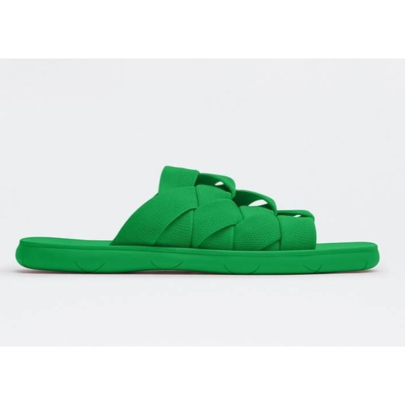 Bottega Veneta Intrecciato Starfish Green Sandals 9 US (42) 651402 NWT $850 main image 12